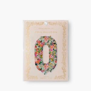 Rifle Paper Co. Floral Number Balloon